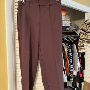 Rachel Zoe burgundy slacks